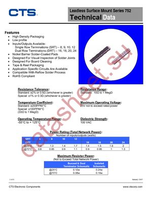 752083470GPTR7 datasheet  